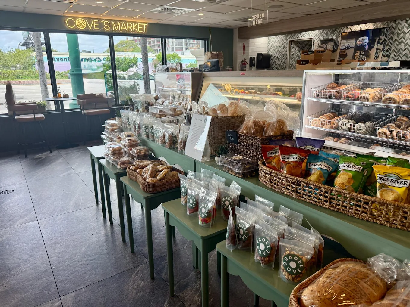 Cove's Market interior