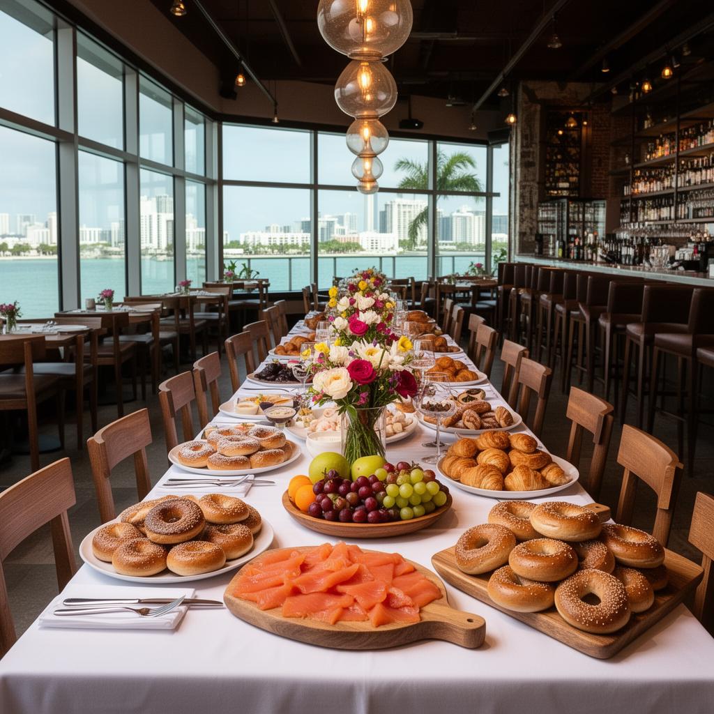 Private event at Bagel Cove